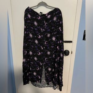 Cosmic Aura Maxi Skirt